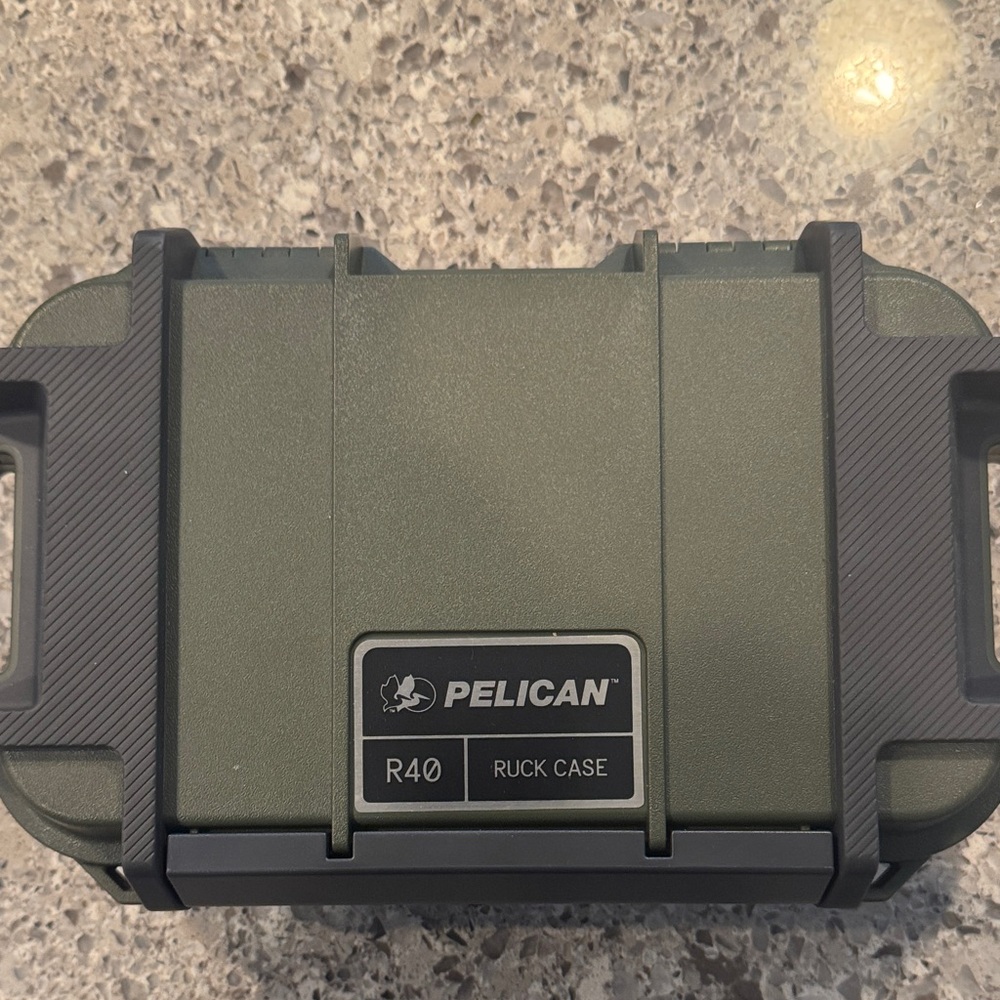 Green and Orange Utility Storage Box